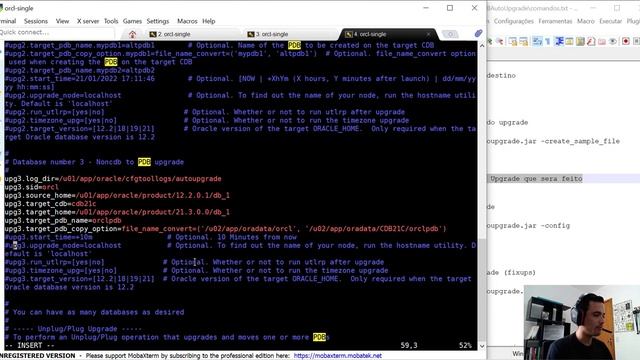 Upgrade Oracle: Do 12c Para 21c - Convertendo a Non-CDB em CDB utilizando o autoupgrade.jar смотреть онлайн