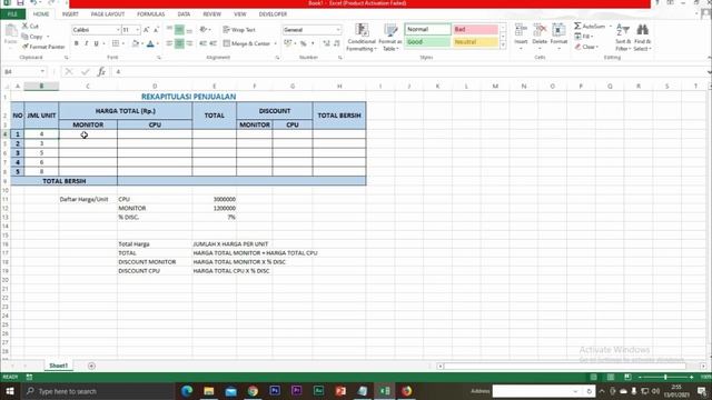 PERTEMUAN 1 (EXCEL BAG.1) Semester 2 (SIMDIG 2021) смотреть онлайн