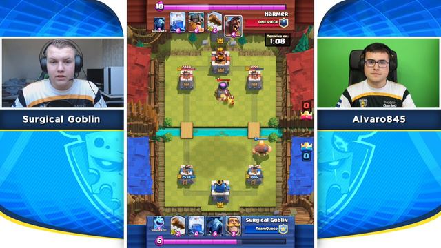 ¡ENTREVISTA CON SURGICAL GOBLIN! | Clash Royale con Alvaro845 | Spanish Version смотреть онлайн