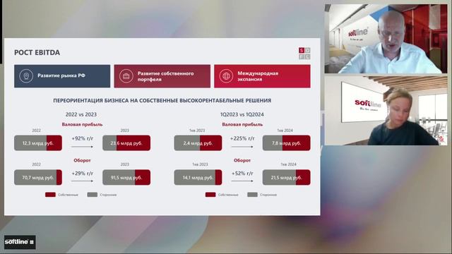 Эфир для инвесторов ПАО «Софтлайн»: участникам SPO, прошедшего в декабре 2023 года