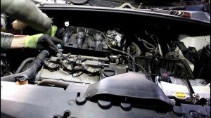 Замена прокладок клапанных крышек на Toyota Harrier MCU30 Тойота Харриер 2004 года 1часть