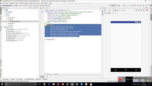 Layout Manager in Android | Android Tutorial for beginners смотреть онлайн