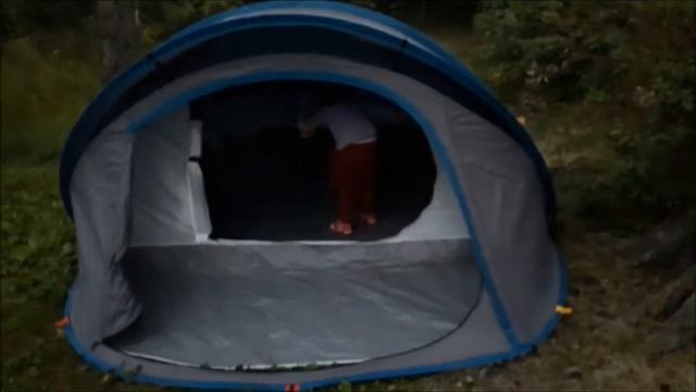 Место отдыха Есино 2017 Палатки Quechua