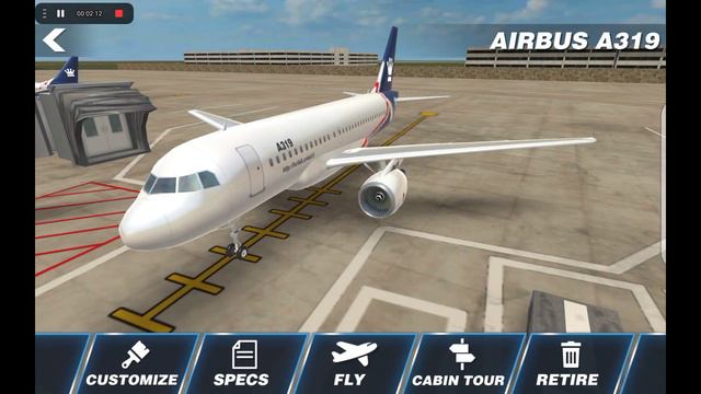 посадка самолётов Airbus A319 100 который прилетел из Кито и Embraer E-jet E190