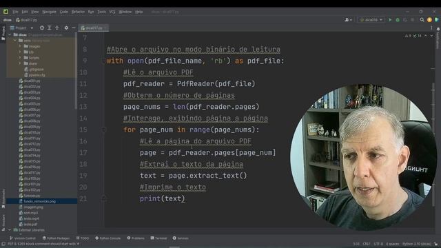 Extraindo texto de um arquivo PDF em Python? Dicas Pythonicias. Projeto pyPRO. смотреть онлайн