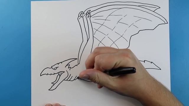 How to Draw and Color RODAN смотреть онлайн
