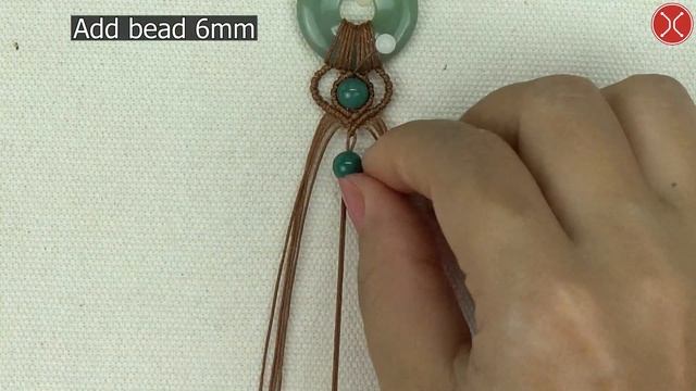 Macrame tutorial | DIY Macrame Bracelet with Donut bead | Step by step tutorial смотреть онлайн