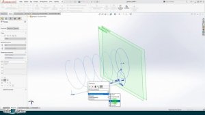 SolidWorks. Создание пружины