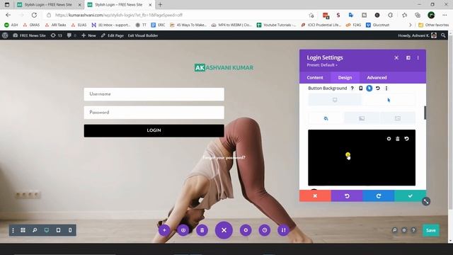 How to create custom login page for WordPress | Divi Builder Tutorial | The WordPress Buddy смотреть онлайн
