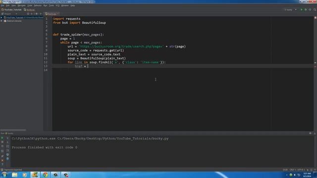 Python Programming Tutorial 26 How to Build a Web Crawler 2 3 YouTube смотреть онлайн