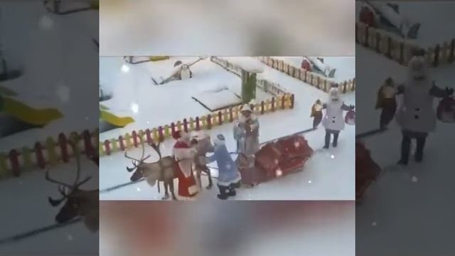 «Новогоднее чудо» ✨✨✨ с Дедом Морозом на оленей упряжке смотреть онлайн