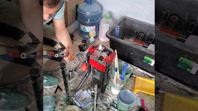 Mastercom27 Как отремонтировать окрасочный аппарат Yokiji 120, замена ремонтного комплекта смотреть онлайн