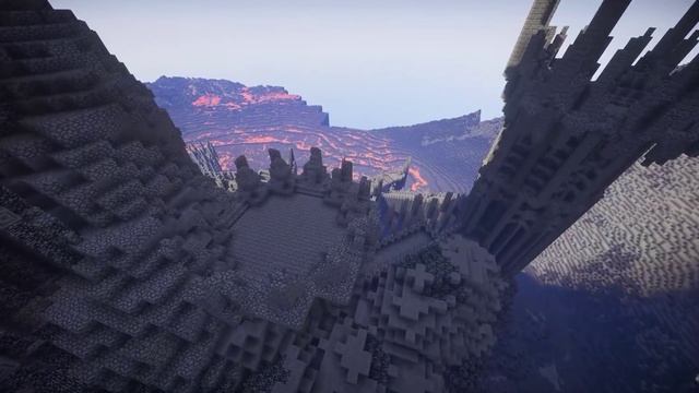 Minecraft - "Barad Dur" - Sauron's Fortress (Lord of the Rings - Map Cinematics w/ Download - 2015) смотреть онлайн