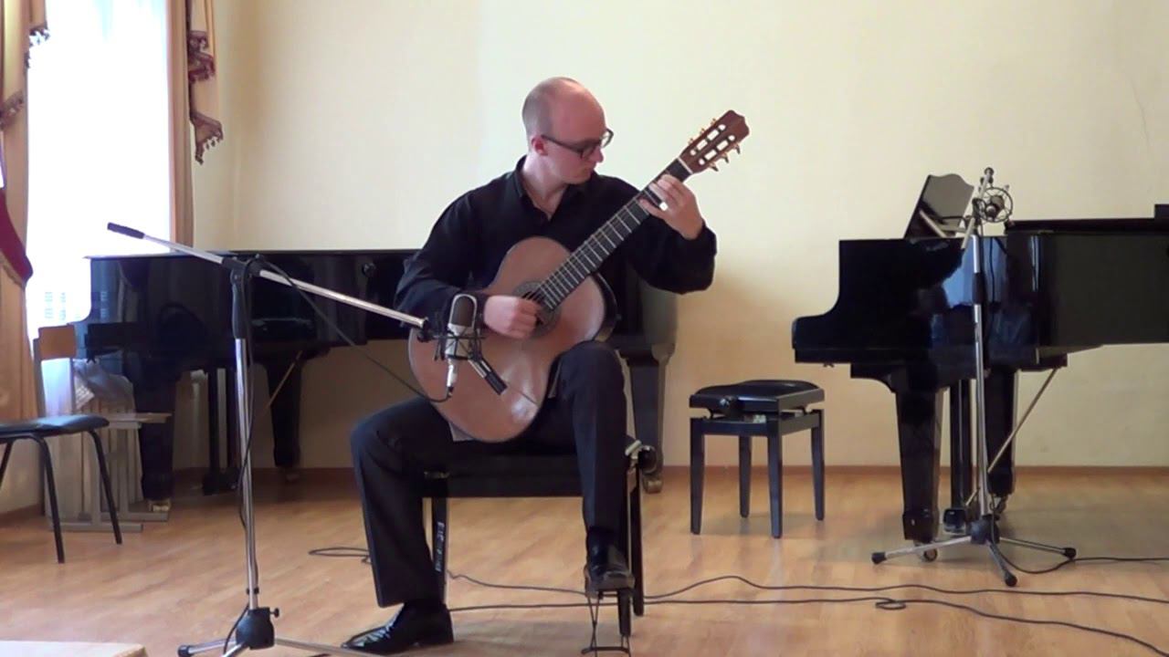 Левченко Максим гитара И С Бах «Прелюдия и престо» e moll смотреть онлайн