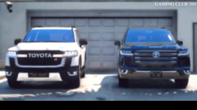 TOYOTA LC 300 & LC 300 GR SPORT | AMAZING CINEMATIC | GTA 5 MODS | GAMING CLUB 360 смотреть онлайн
