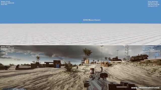 Synchronizing mouse sensitivity between game and aimtrainer смотреть онлайн