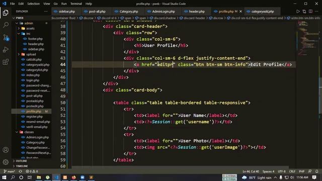 Project in PHP in Bangla : User Profile (Part-1) - with PHP and MySQL By Web Master смотреть онлайн