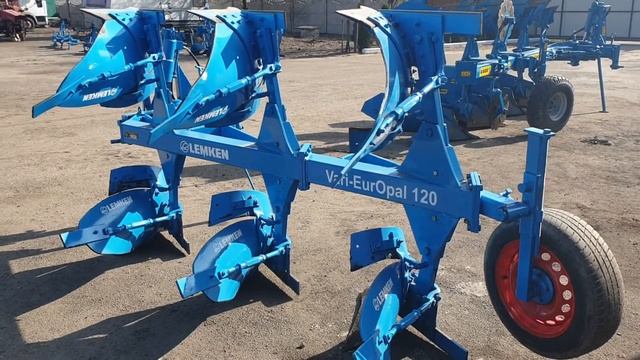 Плуг оборотный Lemken Opal 120 на 3 корпуса (2+1) - видео-обзор состояния смотреть онлайн