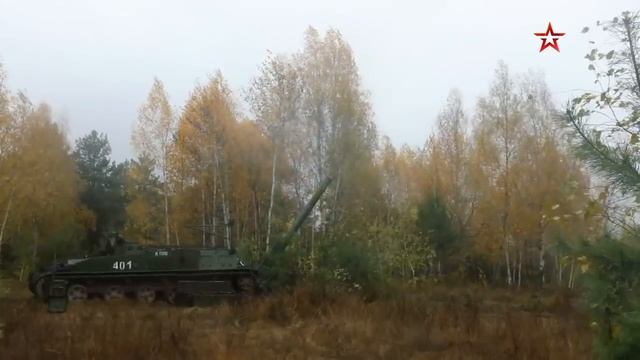 The sound of Tyulpan heavy mortars echoed through the training range in the Tambov region смотреть онлайн