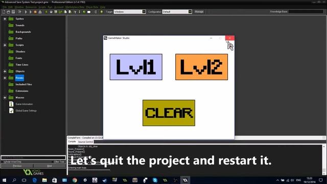 Game Maker: Save System Test смотреть онлайн