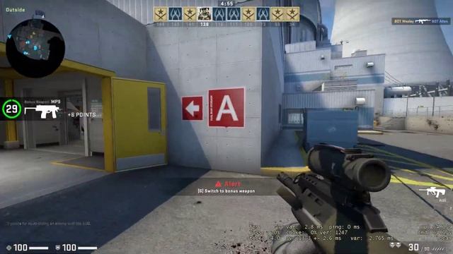 Counter-Strike Global Offensive - GTX 750Ti 2GB - i5 3470 - 8GB Ram - 1080P смотреть онлайн