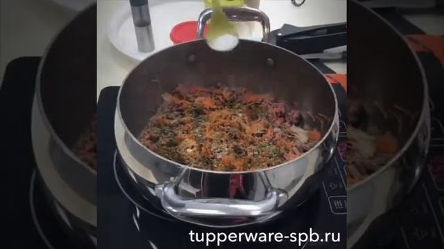 Макароны по флотски Tupperware-spb.ru