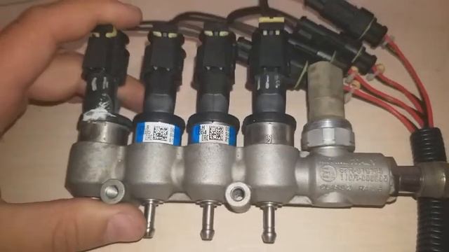 Диагностика газовых дозаторов ) автомобиля LADA VESTA CNG Дмитрия из Симферополя. смотреть онлайн