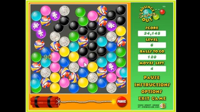 Playing Super Bounce Out смотреть онлайн