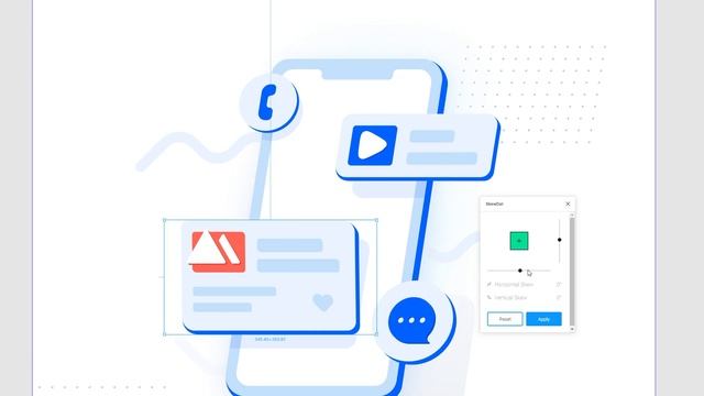 Skew in Figma with this plugin! смотреть онлайн