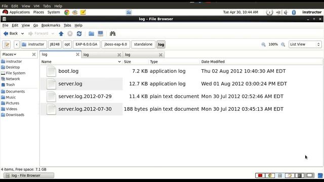 JBoss EAP - 25 Periodic File Handler смотреть онлайн