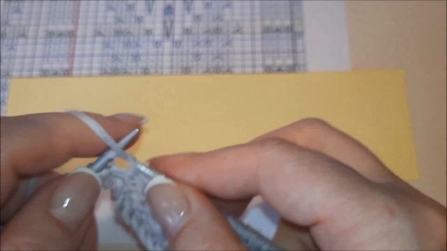Невероятно красивый узор спицами "БУКЕТ ЦВЕТОВ" . Мастер класс + СХЕМА. Вязание спицами. смотреть онлайн