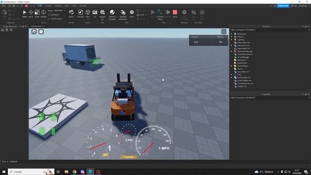 [FOR SALE] Roblox Studio | Simple Forklit Job System смотреть онлайн