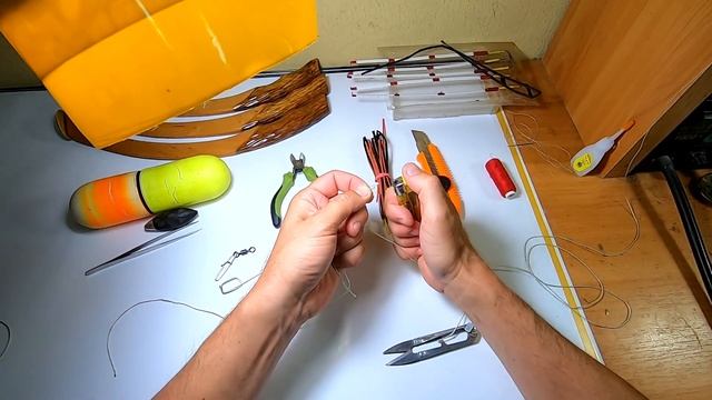 Собираем СНАСТЬ на СОМА на КВОК. ? Скользящий ПОПЛАВОК на СПИННИНГ, КАК ??? смотреть онлайн