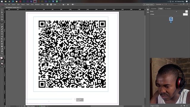 Make QR Codes for Business Cards In Adobe InDesign For Free смотреть онлайн