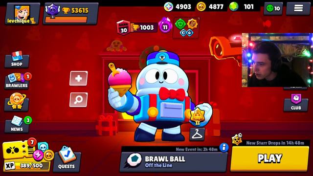 🎅НОВЫЙ ГОД И НОВЫЙ ПК / ИГРАЕМ В СОЛО ШД / СТРИМ БРАВЛ СТАРС 🔴 смотреть онлайн