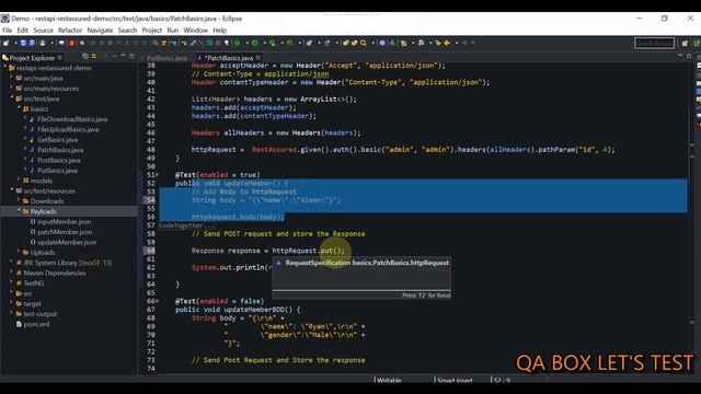 Part 12 - Rest Assured - PATCH Request смотреть онлайн