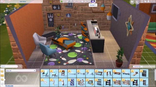 The Sims 4 | Review | Bowling Night Stuff смотреть онлайн