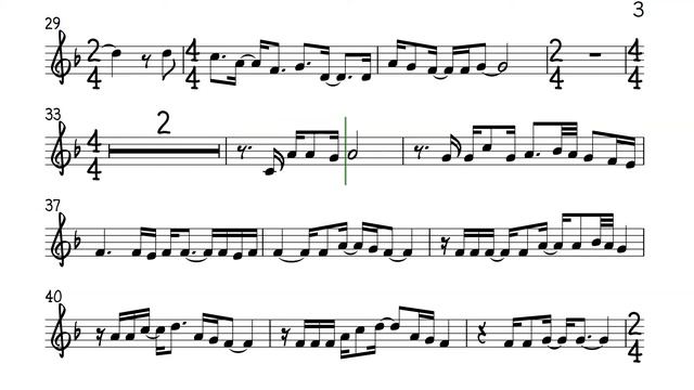 Your Song Tenor Sax Soprano Clarinet Trumpet Sheet Music Backing Track Play Along Partitura смотреть онлайн