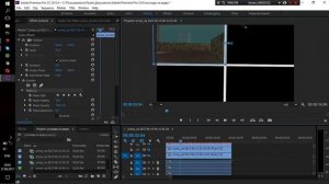 Как сделать коллаж из видео. Урок по монтажу в Premiere Pro // MiReRRor