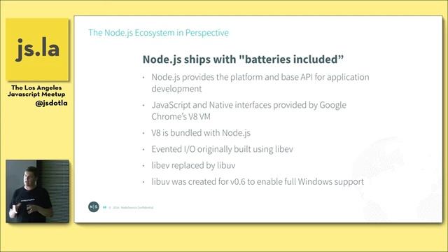 Dan Shaw: The Node.js Ecosystem in Perspective | js.la October 2016 смотреть онлайн