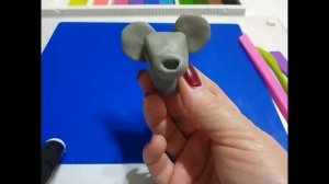 Слон из пластилина. Развивающее видео для детей. Уроки лепки для детей.