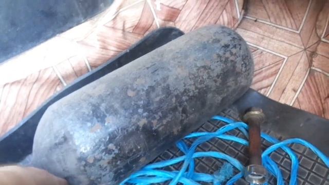 Какими баллонами я пользуюсь при сварке полуавтоматом.Один из них самодельный. смотреть онлайн