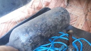 Какими баллонами я пользуюсь при сварке полуавтоматом.Один из них самодельный.