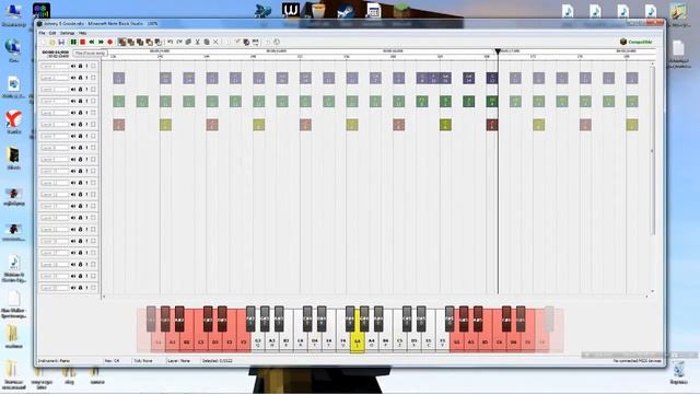 Туториал | Как быстро и легко сделать музыку из нотных блоков в minecraft? смотреть онлайн