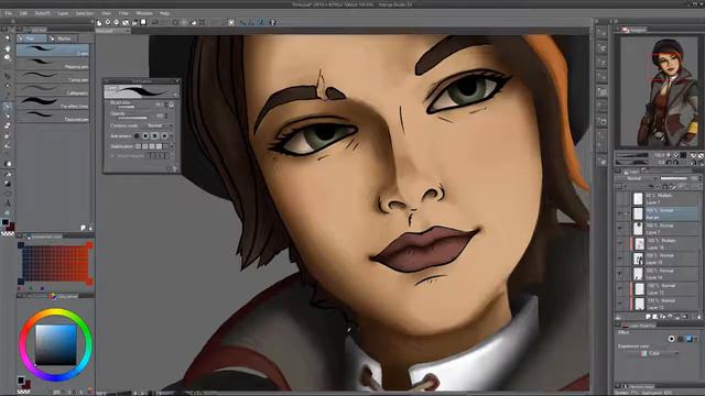 Speedpaint - Fiona - Tales From The Borderlands смотреть онлайн