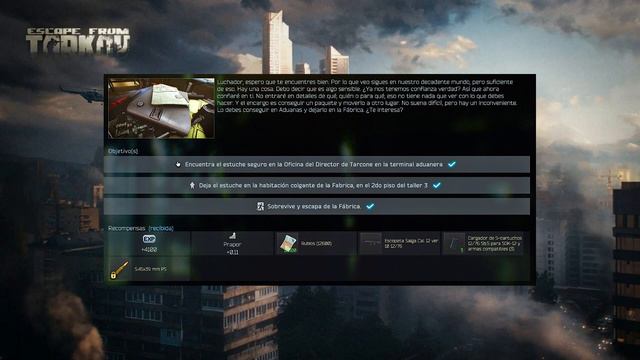 MISIONES de PRAPOR 1 a 5 | GUÍA TARKOV en ESPAÑOL смотреть онлайн