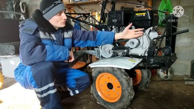 Меняем двигатель на мотоблоке. Carver 188f 13л.с. смотреть онлайн