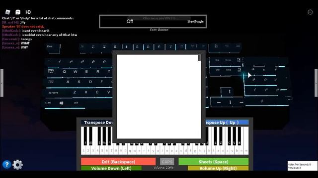 Playing Happy Birthday in Roblox piano. {Sheets in the description} смотреть онлайн