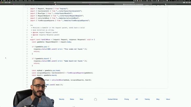 BattleSnake code and automated testing walk through with Nicholas Carrigan смотреть онлайн