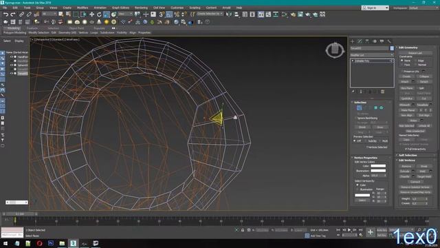 3Ds Max. Создание кольца. Часть 2. смотреть онлайн